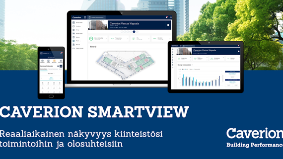 Caverion SmartView tutuksi – varaa demotapaaminen