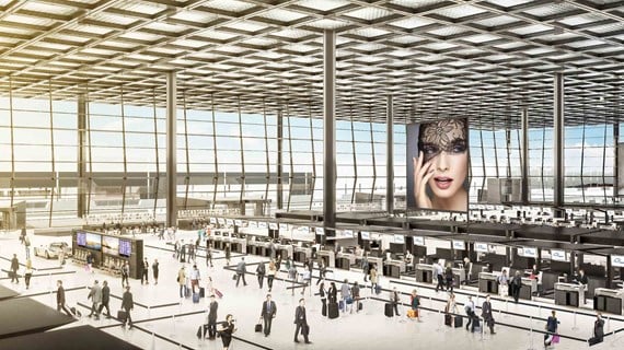 Caverionille merkittävä projekti Frankfurt am Main -lentokentälle – yksi Euroopan vilkkaimmista kentistä laajenee uudella terminaalilla