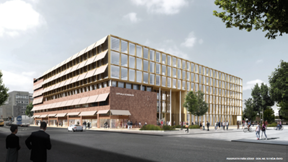 Peab valitsi Caverionin kumppanikseen Uppsalan kaupungintalon kunnostus- ja laajennusprojektiin