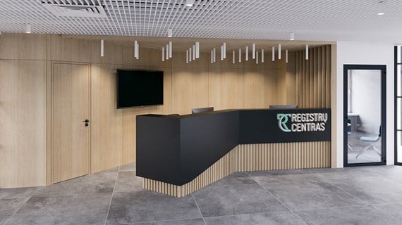 Caverion toteuttaa energiatehokkaat toimistotilat Liettuan rekisterikeskukselle