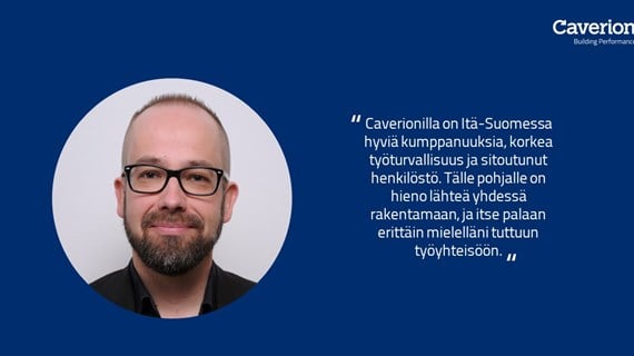 Juha Vesanen johtamaan Caverionin kiinteistöteknisiä palveluita Itä-Suomessa